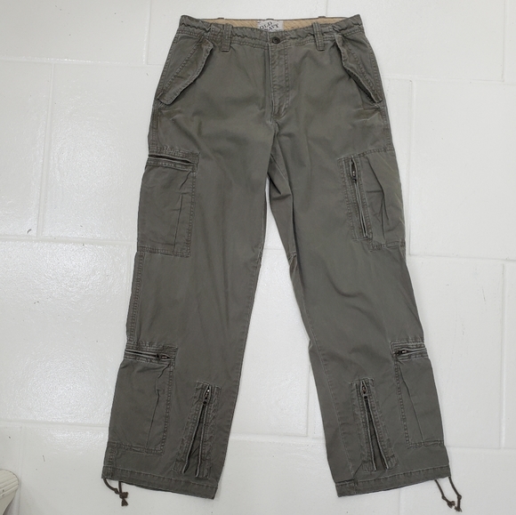 Old Navy Pants Old Navy Cargo Pants Mens Size 32x32 Army Green